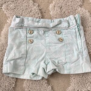 Janie and Jack 3T girls Light Blue Shorts